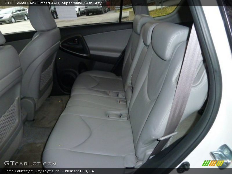 Super White / Ash Gray 2010 Toyota RAV4 Limited 4WD