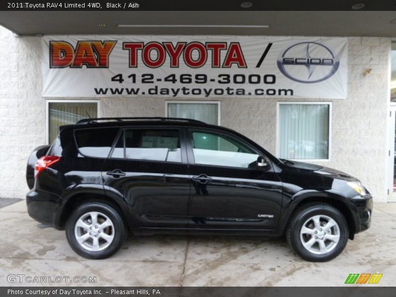 Black / Ash 2011 Toyota RAV4 Limited 4WD