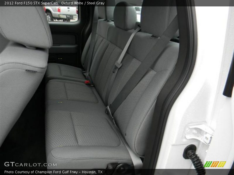 Oxford White / Steel Gray 2012 Ford F150 STX SuperCab