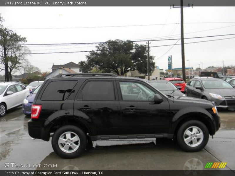 Ebony Black / Stone 2012 Ford Escape XLT V6