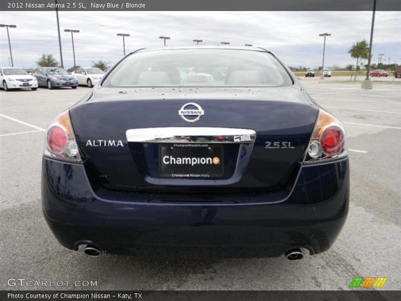 Navy Blue / Blonde 2012 Nissan Altima 2.5 SL