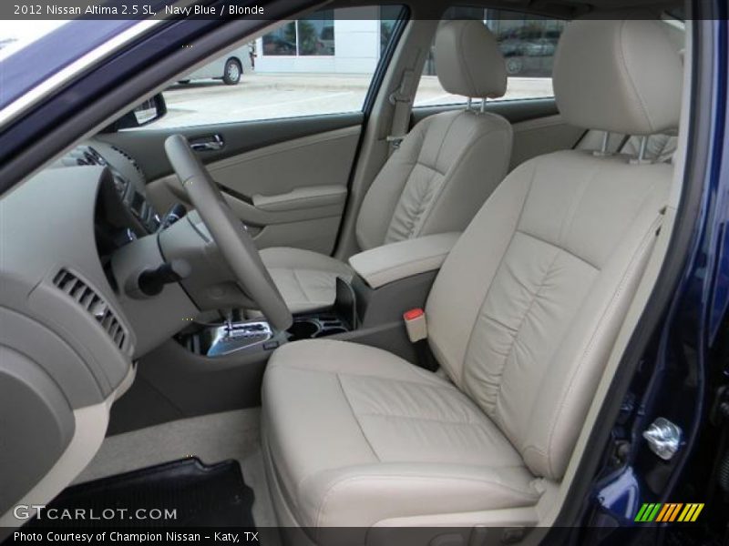 Navy Blue / Blonde 2012 Nissan Altima 2.5 SL