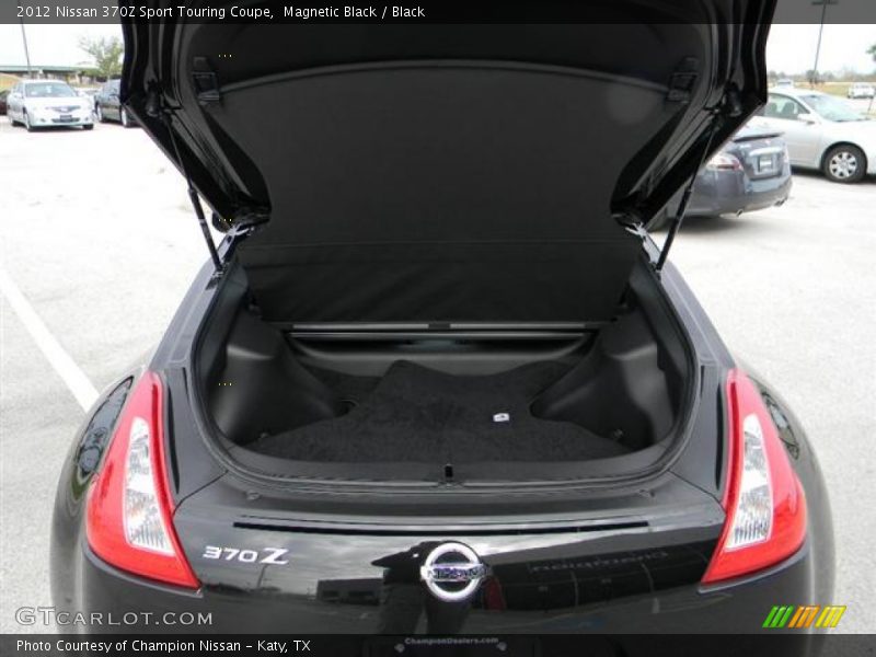 Magnetic Black / Black 2012 Nissan 370Z Sport Touring Coupe