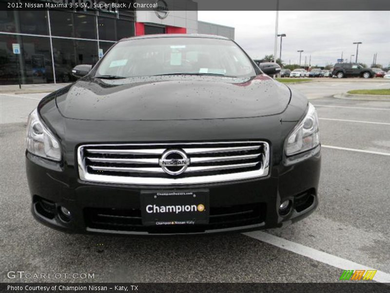 Super Black / Charcoal 2012 Nissan Maxima 3.5 SV