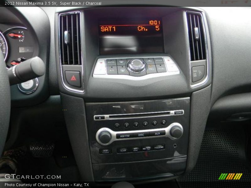 Super Black / Charcoal 2012 Nissan Maxima 3.5 SV