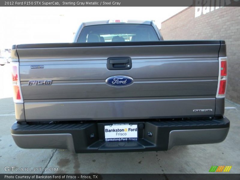 Sterling Gray Metallic / Steel Gray 2012 Ford F150 STX SuperCab