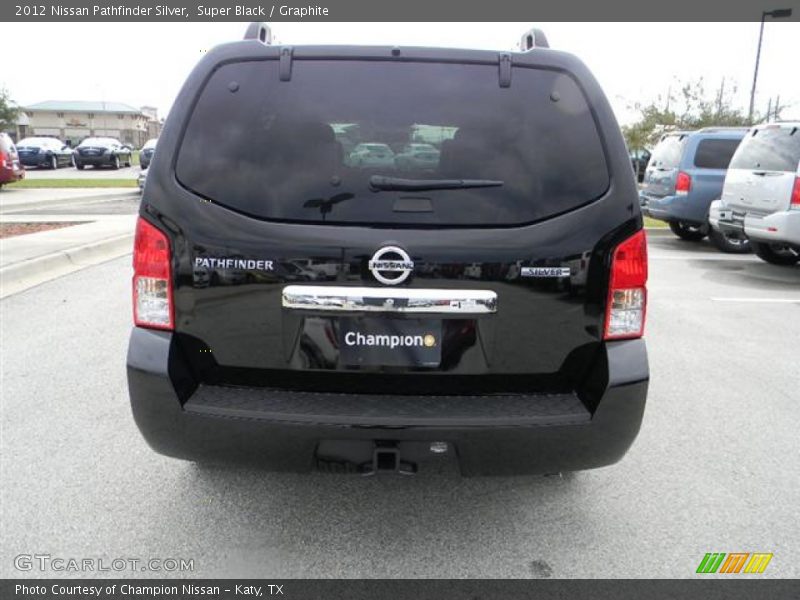 Super Black / Graphite 2012 Nissan Pathfinder Silver