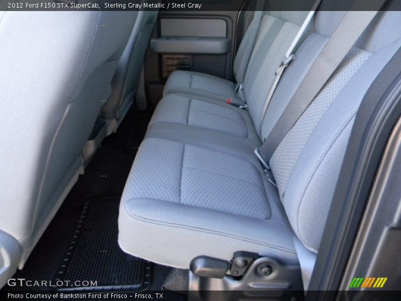 Sterling Gray Metallic / Steel Gray 2012 Ford F150 STX SuperCab