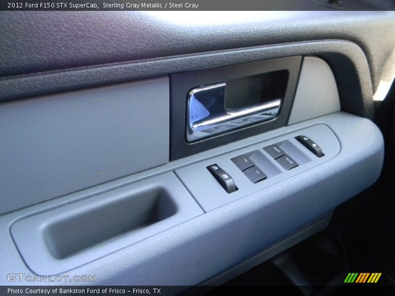 Sterling Gray Metallic / Steel Gray 2012 Ford F150 STX SuperCab