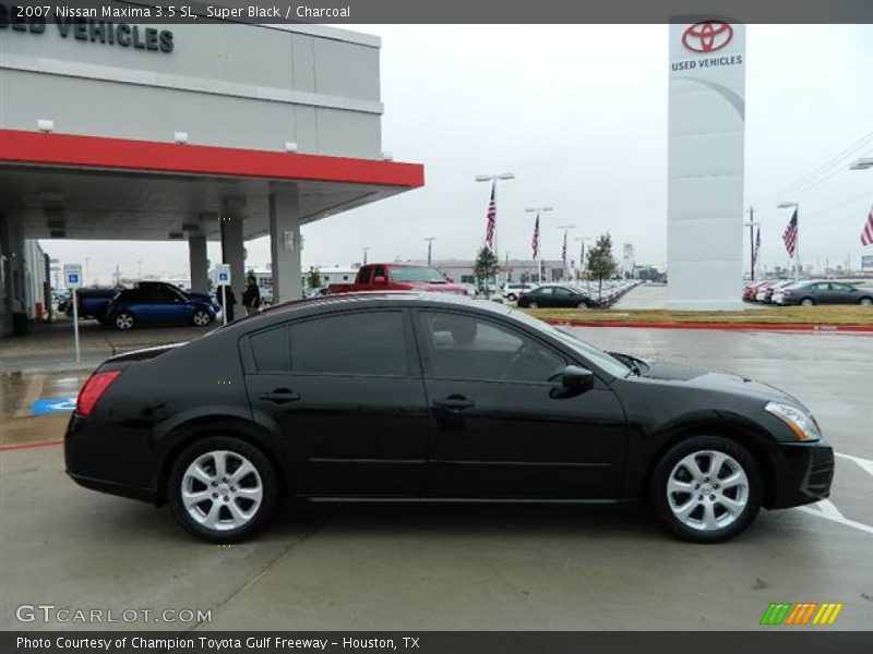 Super Black / Charcoal 2007 Nissan Maxima 3.5 SL