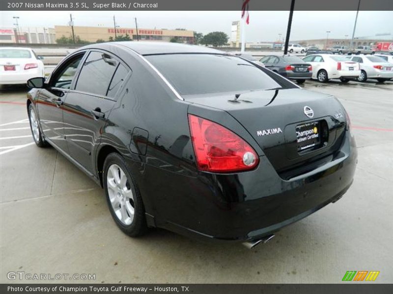 Super Black / Charcoal 2007 Nissan Maxima 3.5 SL