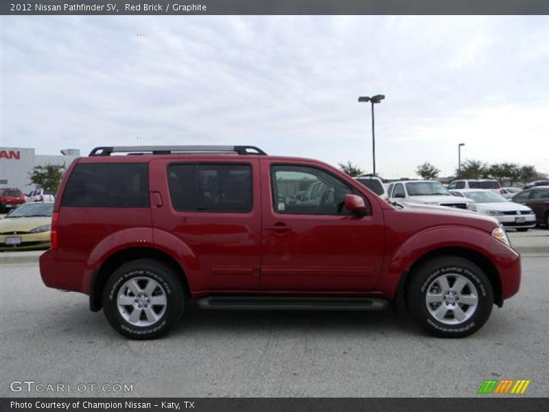 Red Brick / Graphite 2012 Nissan Pathfinder SV