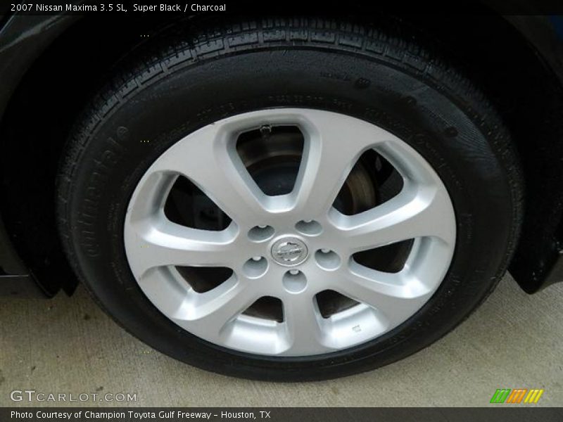 Super Black / Charcoal 2007 Nissan Maxima 3.5 SL