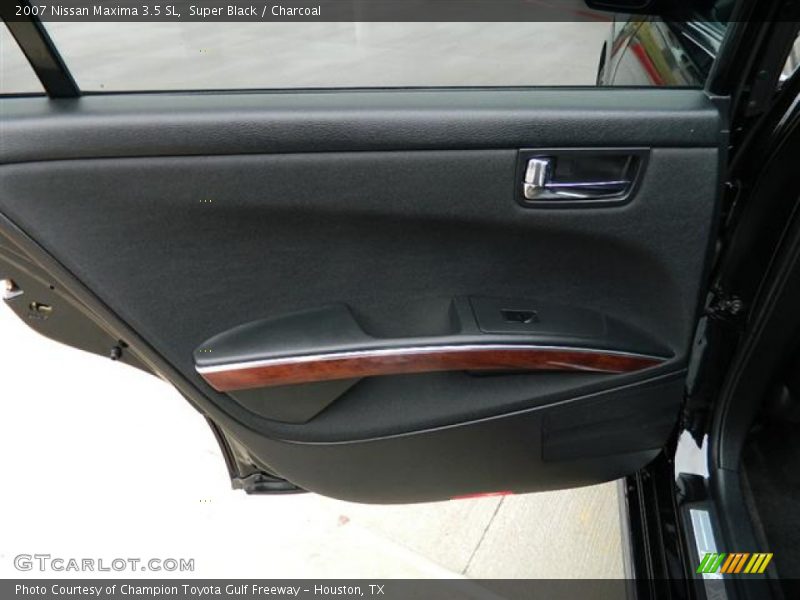 Super Black / Charcoal 2007 Nissan Maxima 3.5 SL