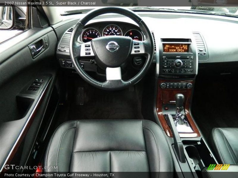 Super Black / Charcoal 2007 Nissan Maxima 3.5 SL