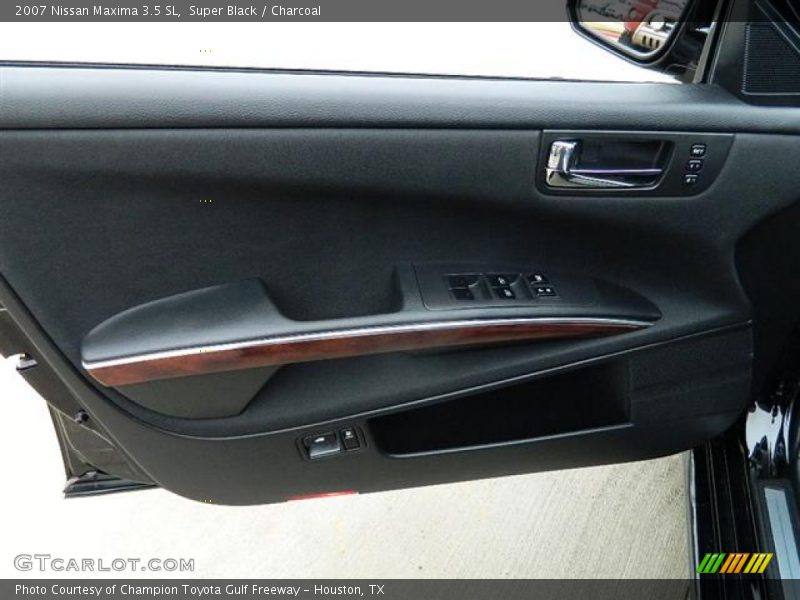 Super Black / Charcoal 2007 Nissan Maxima 3.5 SL