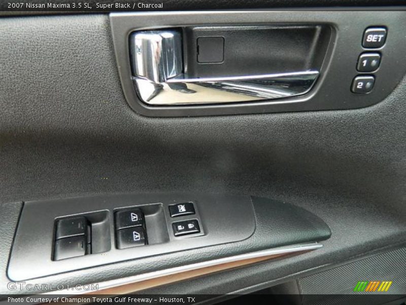 Super Black / Charcoal 2007 Nissan Maxima 3.5 SL