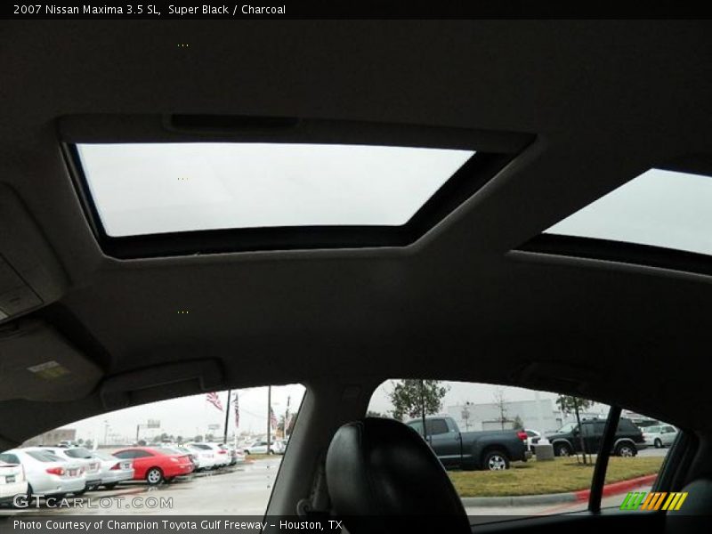 Super Black / Charcoal 2007 Nissan Maxima 3.5 SL