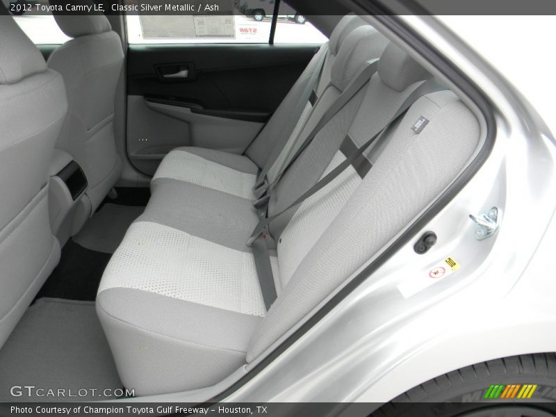 Classic Silver Metallic / Ash 2012 Toyota Camry LE