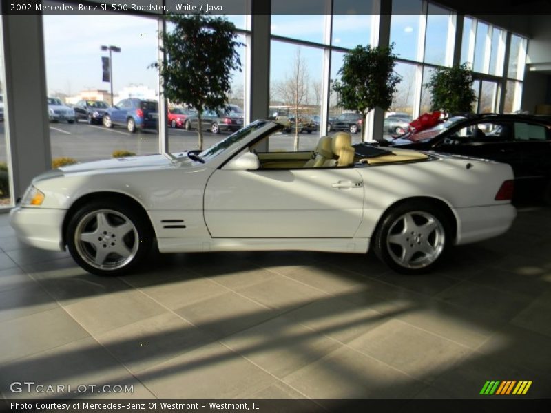  2002 SL 500 Roadster White