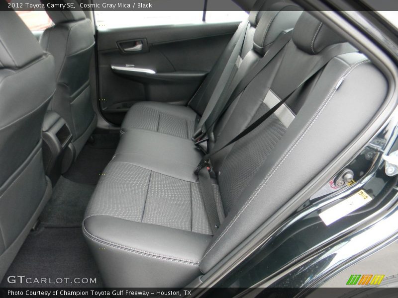 Cosmic Gray Mica / Black 2012 Toyota Camry SE