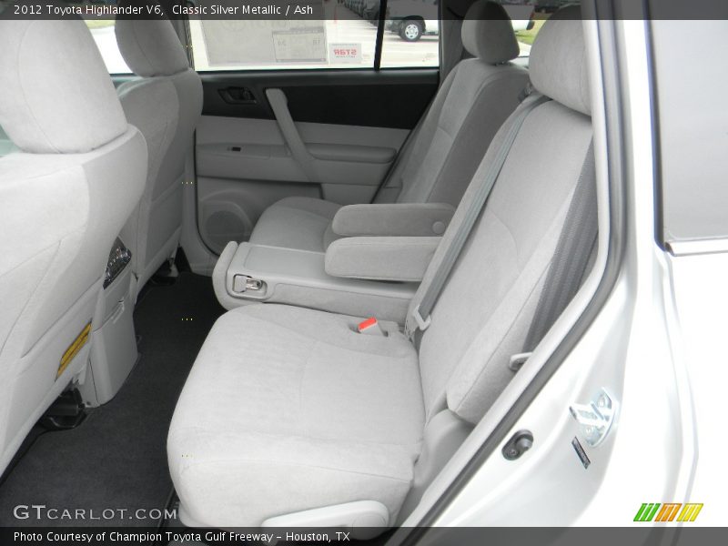 Classic Silver Metallic / Ash 2012 Toyota Highlander V6