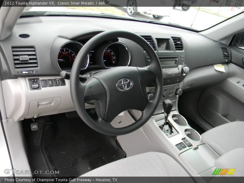 Classic Silver Metallic / Ash 2012 Toyota Highlander V6