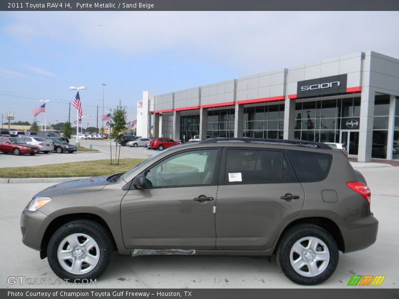 Pyrite Metallic / Sand Beige 2011 Toyota RAV4 I4