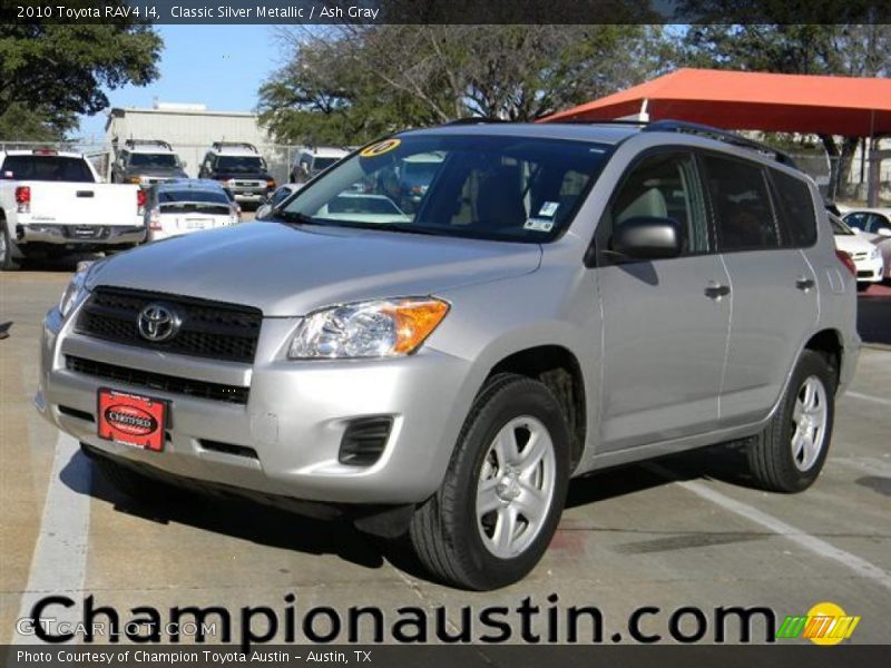 Classic Silver Metallic / Ash Gray 2010 Toyota RAV4 I4