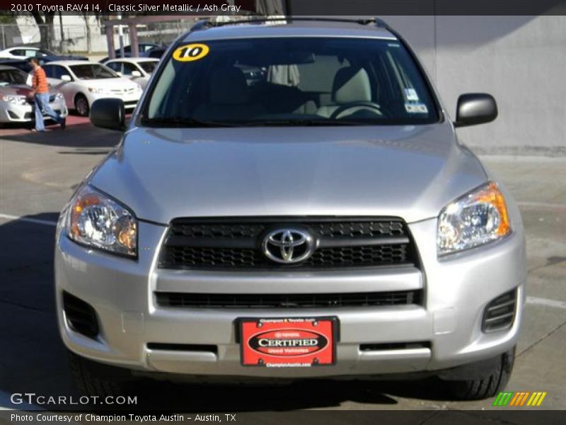Classic Silver Metallic / Ash Gray 2010 Toyota RAV4 I4