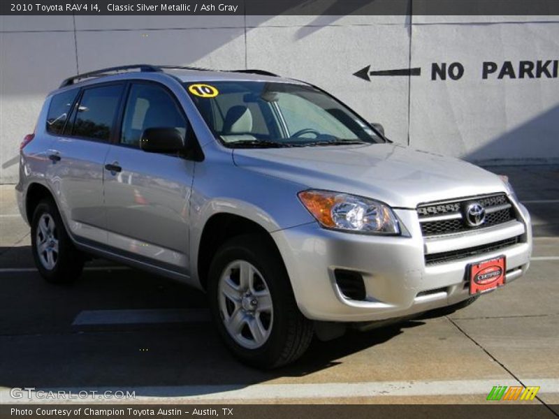 Classic Silver Metallic / Ash Gray 2010 Toyota RAV4 I4