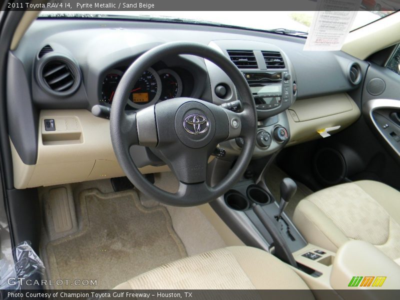 Pyrite Metallic / Sand Beige 2011 Toyota RAV4 I4