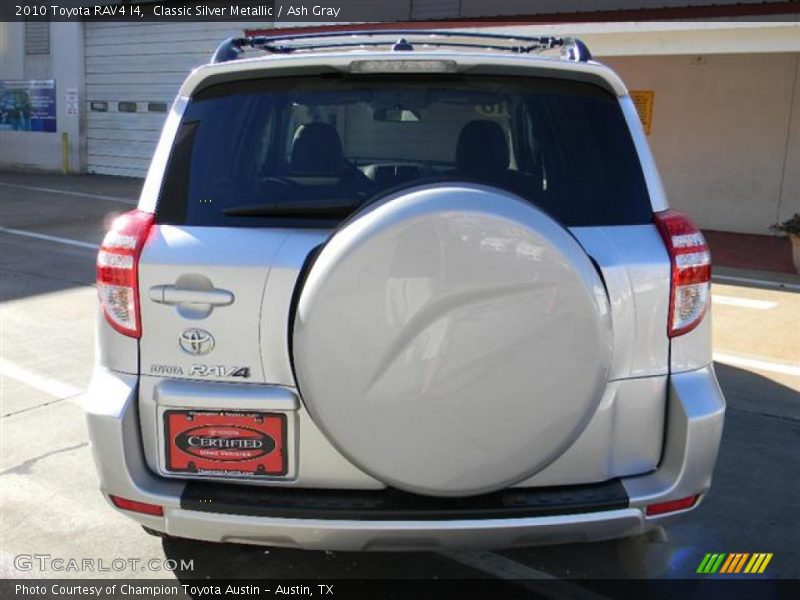 Classic Silver Metallic / Ash Gray 2010 Toyota RAV4 I4