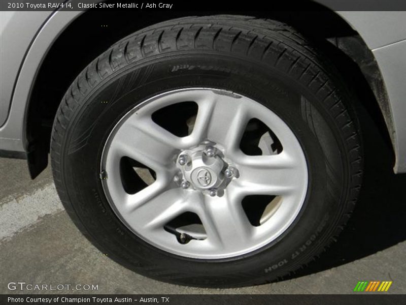 Classic Silver Metallic / Ash Gray 2010 Toyota RAV4 I4