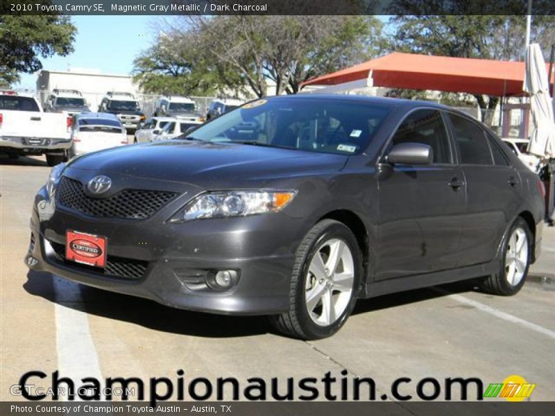 Magnetic Gray Metallic / Dark Charcoal 2010 Toyota Camry SE