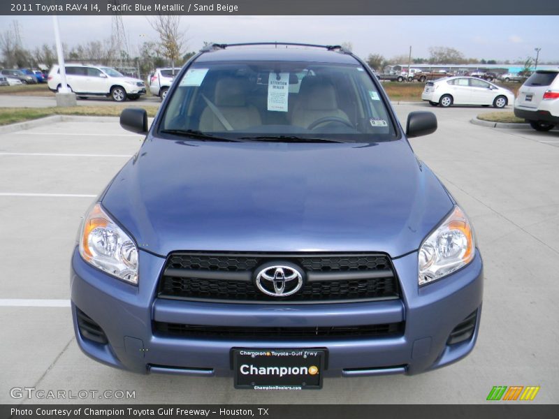 Pacific Blue Metallic / Sand Beige 2011 Toyota RAV4 I4