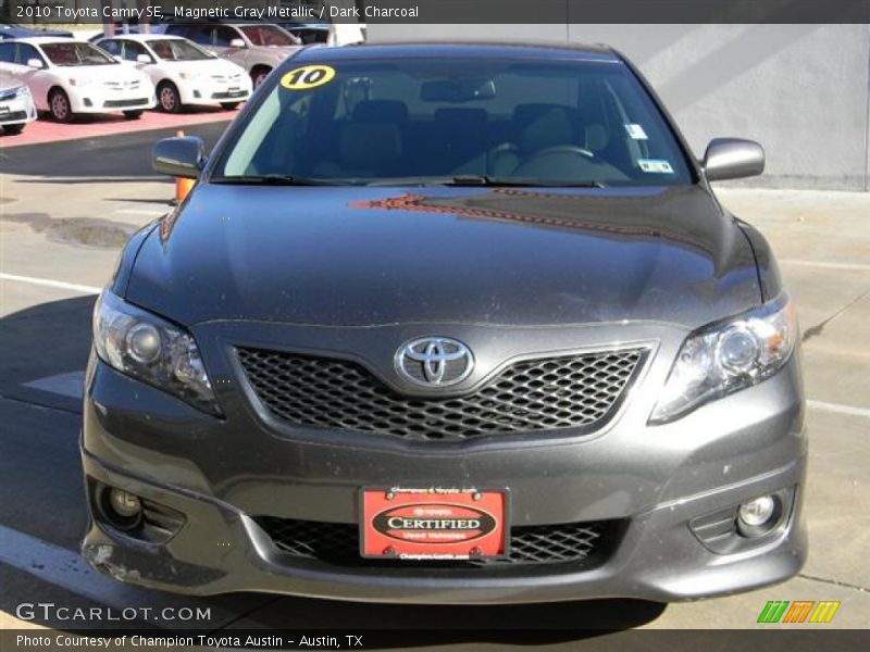 Magnetic Gray Metallic / Dark Charcoal 2010 Toyota Camry SE
