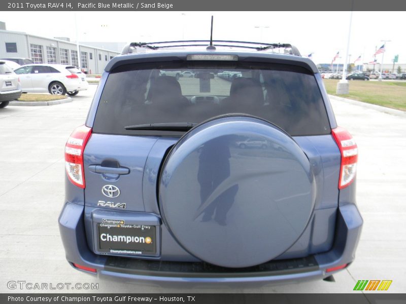 Pacific Blue Metallic / Sand Beige 2011 Toyota RAV4 I4