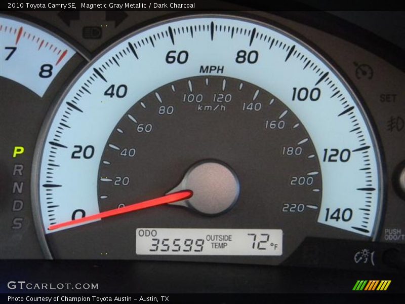 Magnetic Gray Metallic / Dark Charcoal 2010 Toyota Camry SE