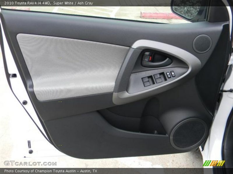 Super White / Ash Gray 2010 Toyota RAV4 I4 4WD
