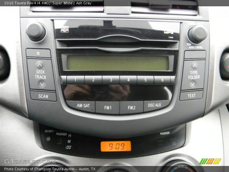 Super White / Ash Gray 2010 Toyota RAV4 I4 4WD