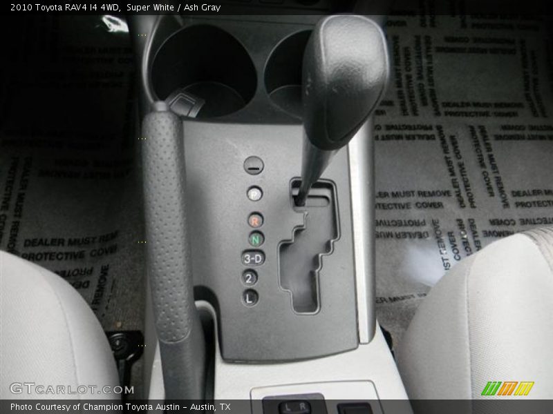 Super White / Ash Gray 2010 Toyota RAV4 I4 4WD