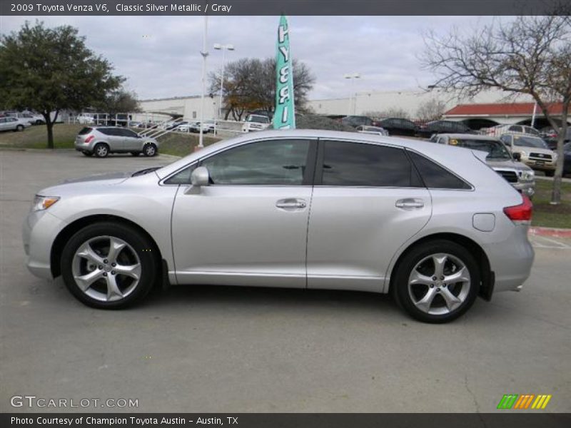 Classic Silver Metallic / Gray 2009 Toyota Venza V6