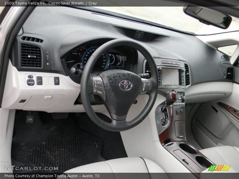 Classic Silver Metallic / Gray 2009 Toyota Venza V6