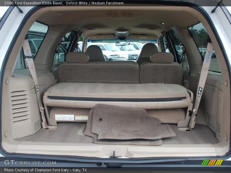 Oxford White / Medium Parchment 2000 Ford Expedition Eddie Bauer