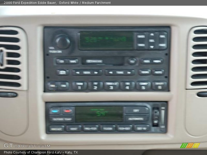 Oxford White / Medium Parchment 2000 Ford Expedition Eddie Bauer