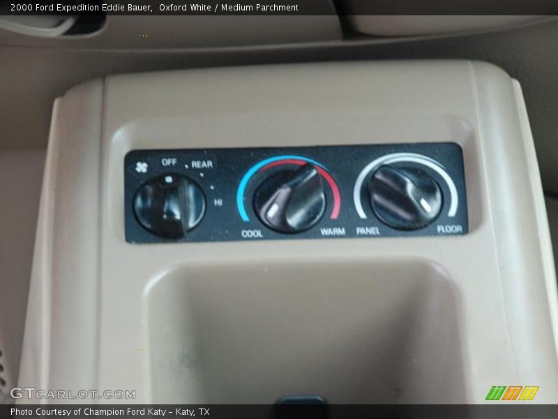 Oxford White / Medium Parchment 2000 Ford Expedition Eddie Bauer