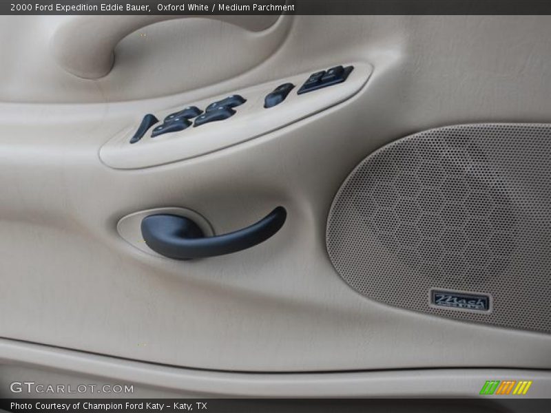 Oxford White / Medium Parchment 2000 Ford Expedition Eddie Bauer