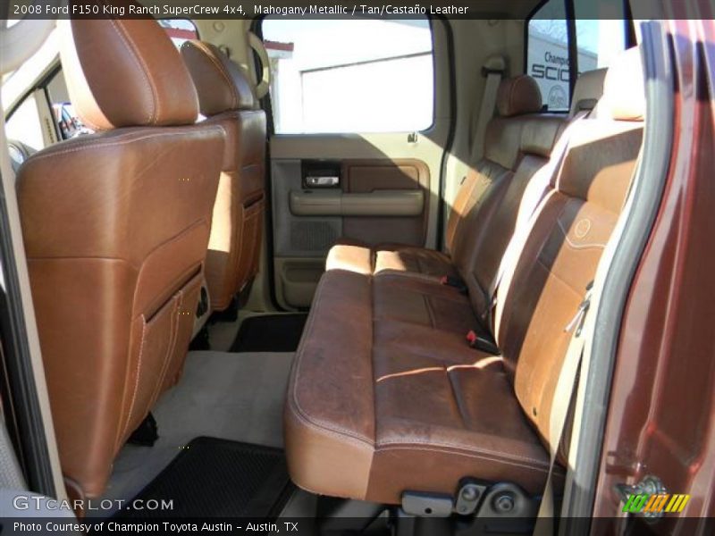 Mahogany Metallic / Tan/Castaño Leather 2008 Ford F150 King Ranch SuperCrew 4x4