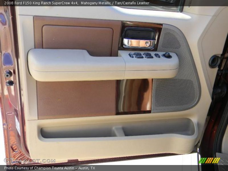 Mahogany Metallic / Tan/Castaño Leather 2008 Ford F150 King Ranch SuperCrew 4x4